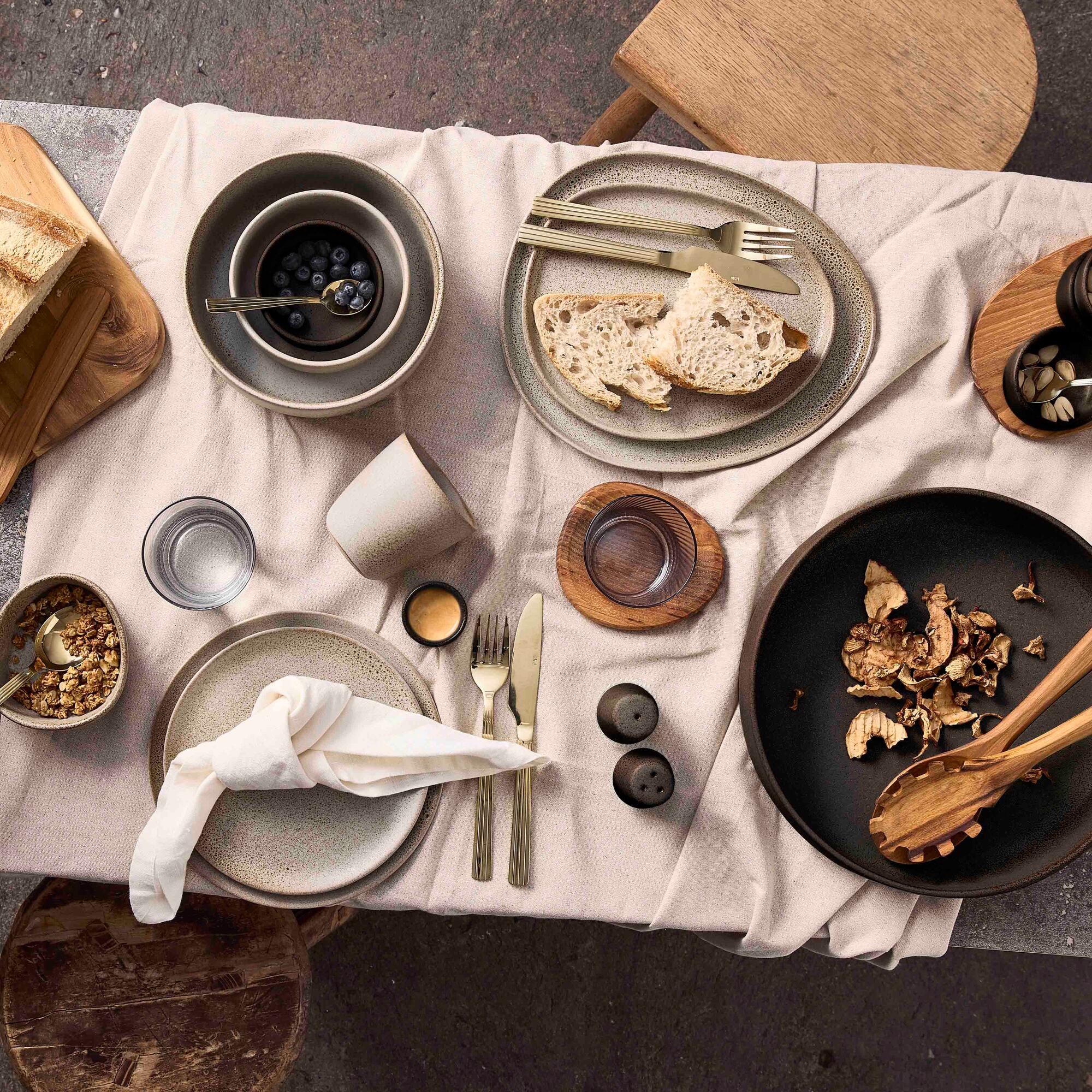 RAW Organic middagstallerken | Sandy Beige