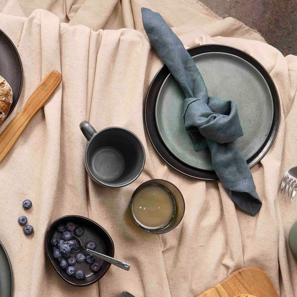 RAW frokosttallerken | Titanium Black