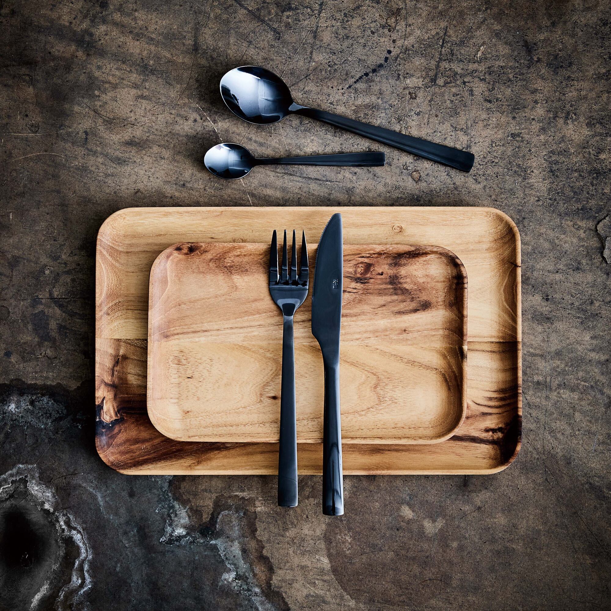 RAW rektangulær frokosttallerken | Natural