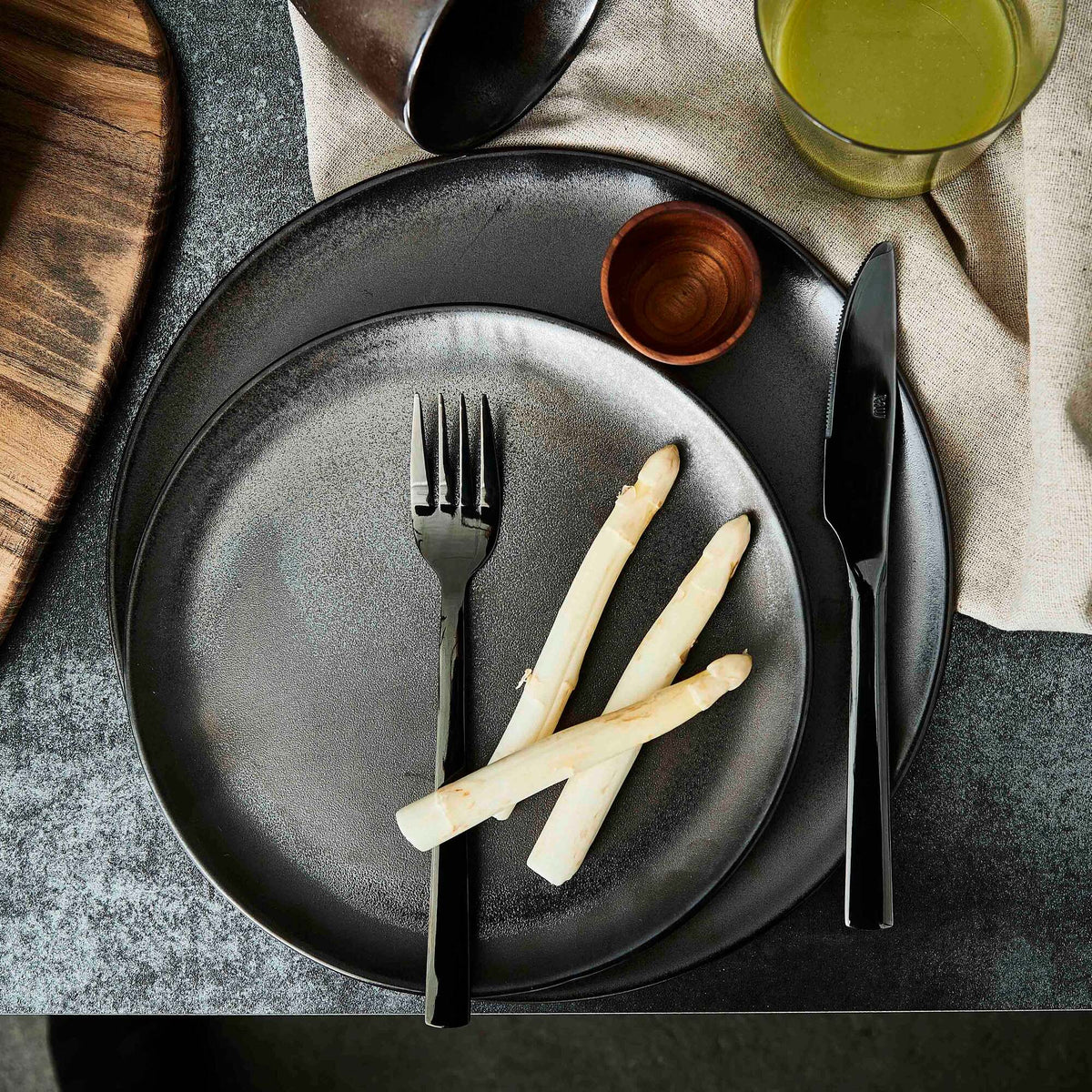 RAW frokosttallerken | Metallic Brown
