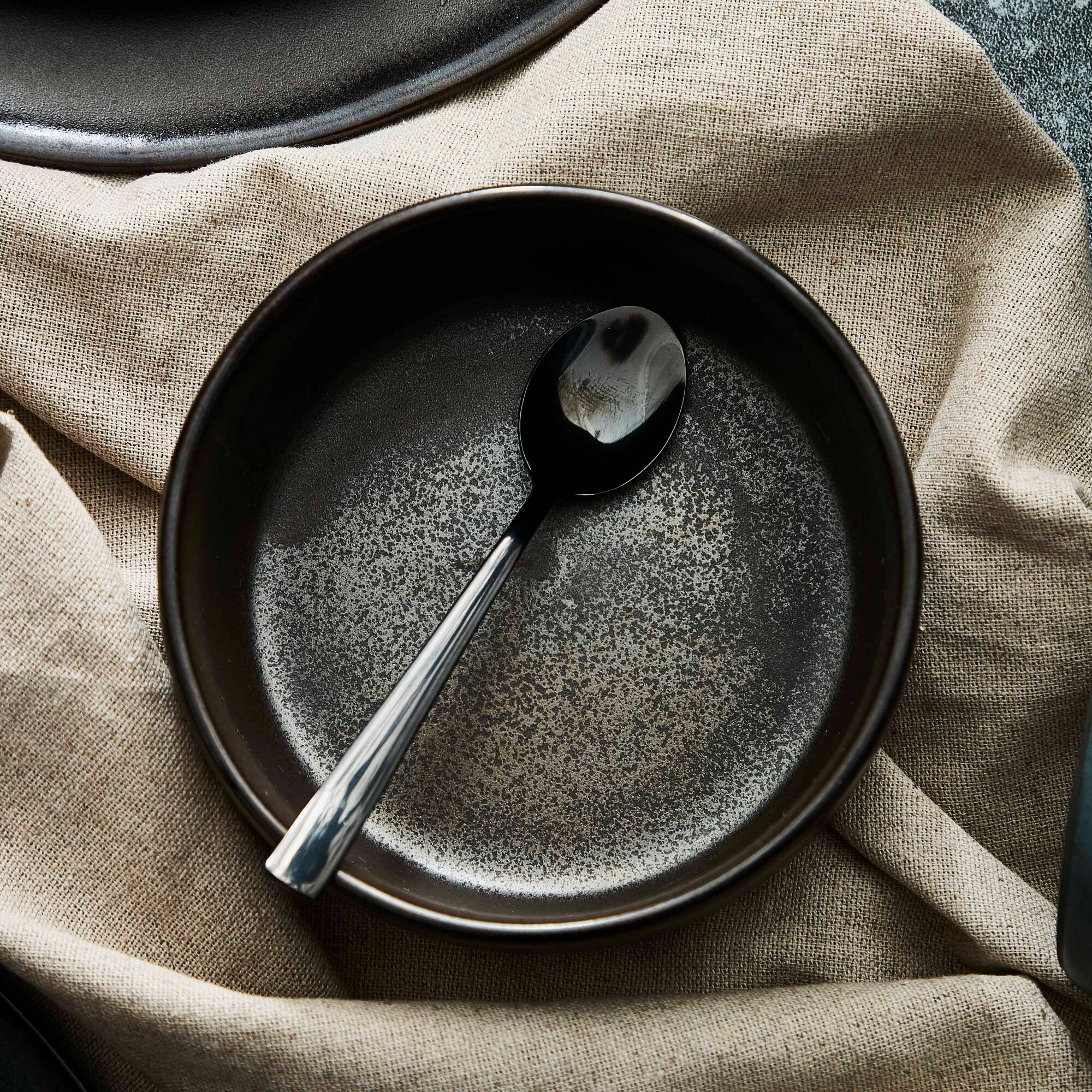 RAW suppetallerken 4 stk. | Metallic Brown