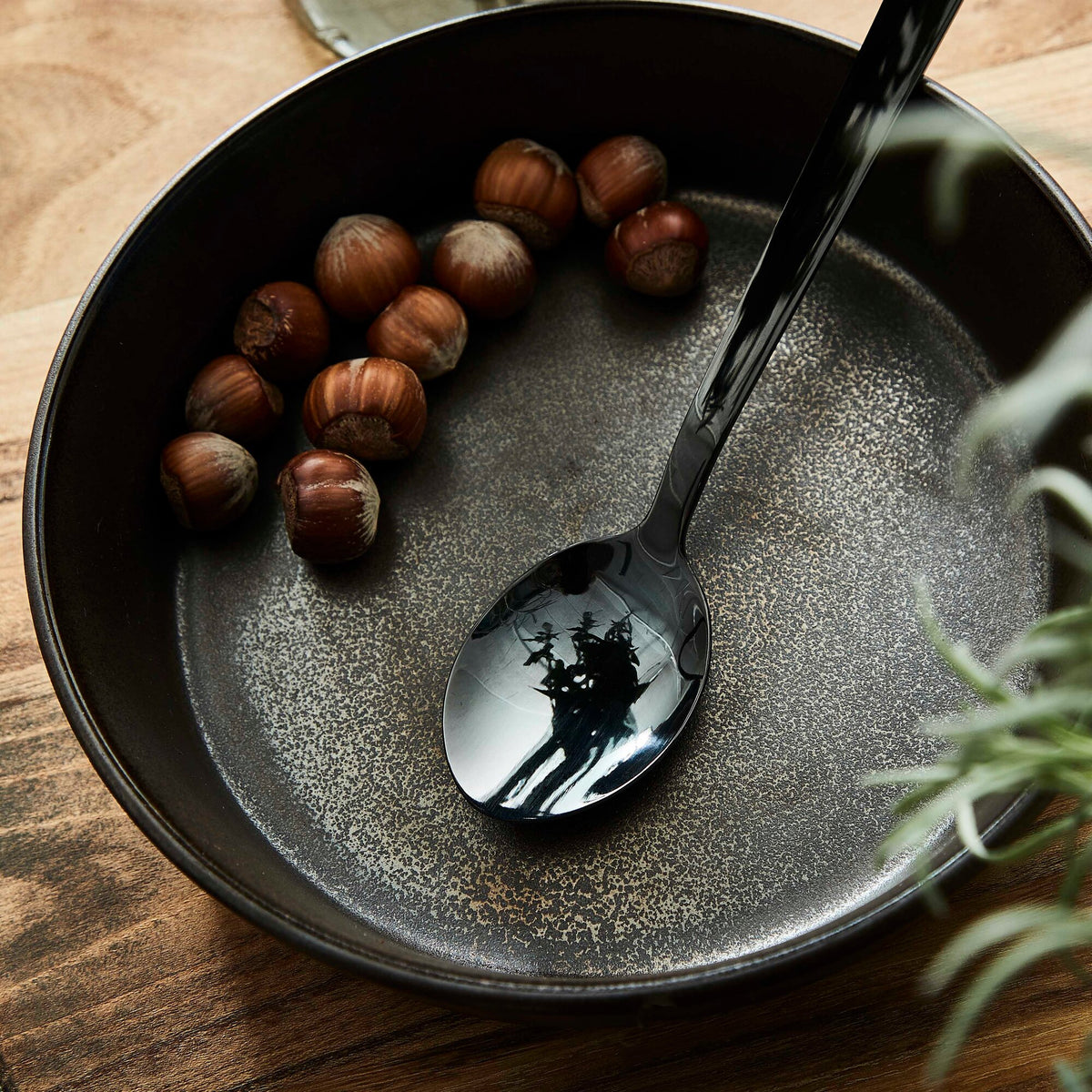 RAW suppetallerken 4 stk. for 236 kr. | Metallic Brown