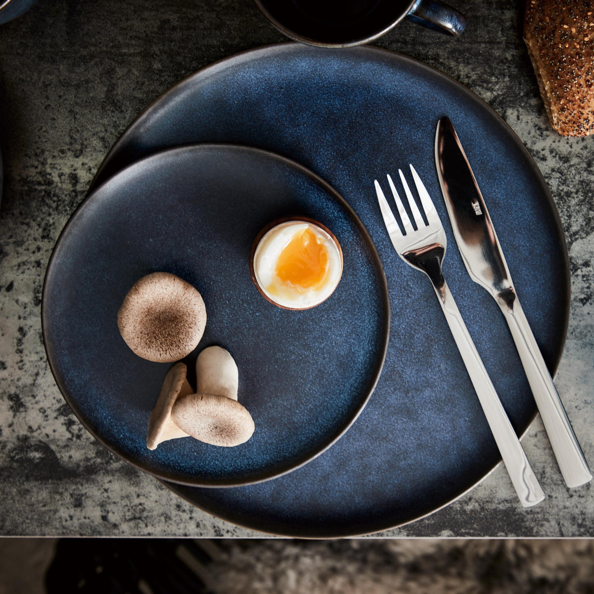RAW desserttallerken | Midnight Blue