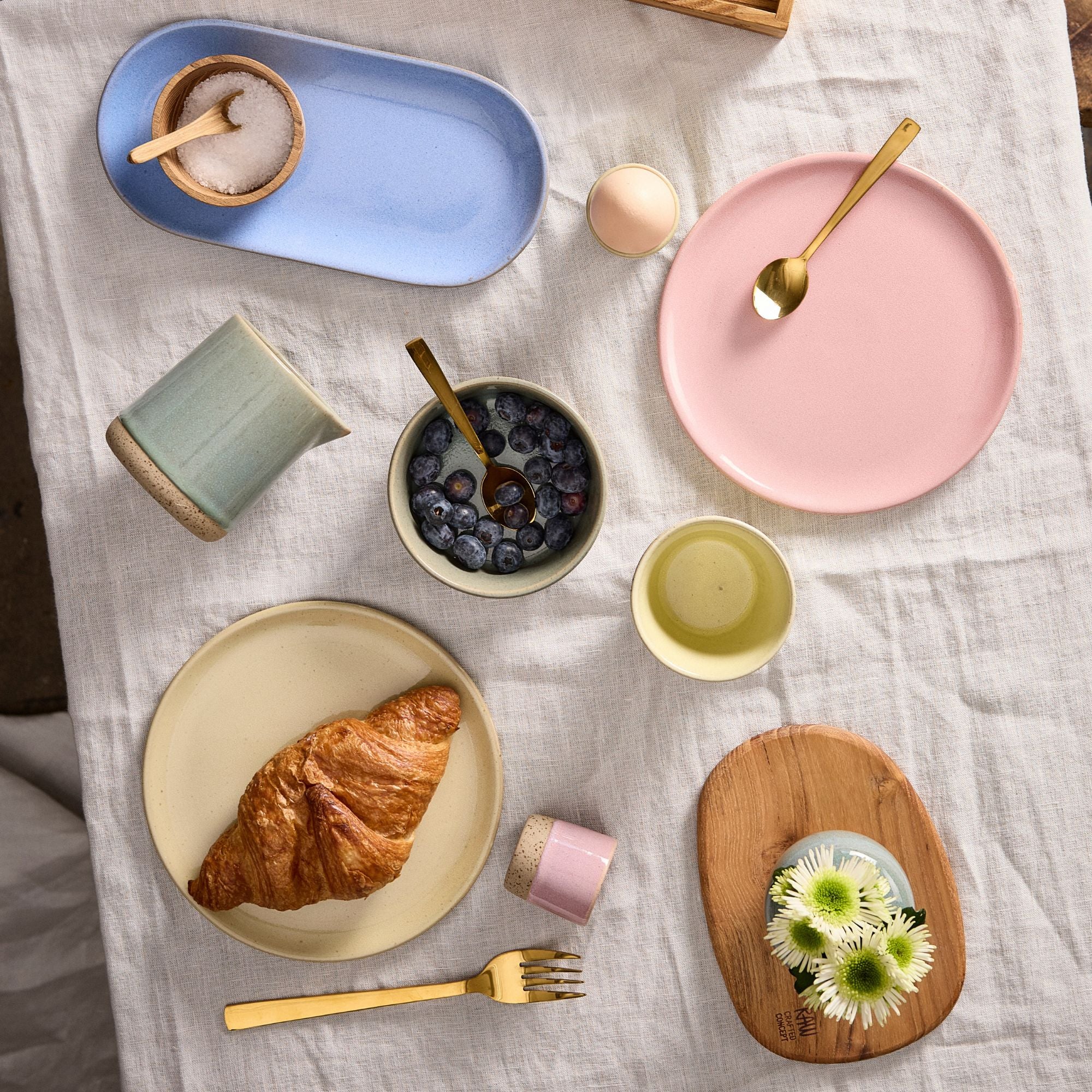 RAW Colour kande | Greenish