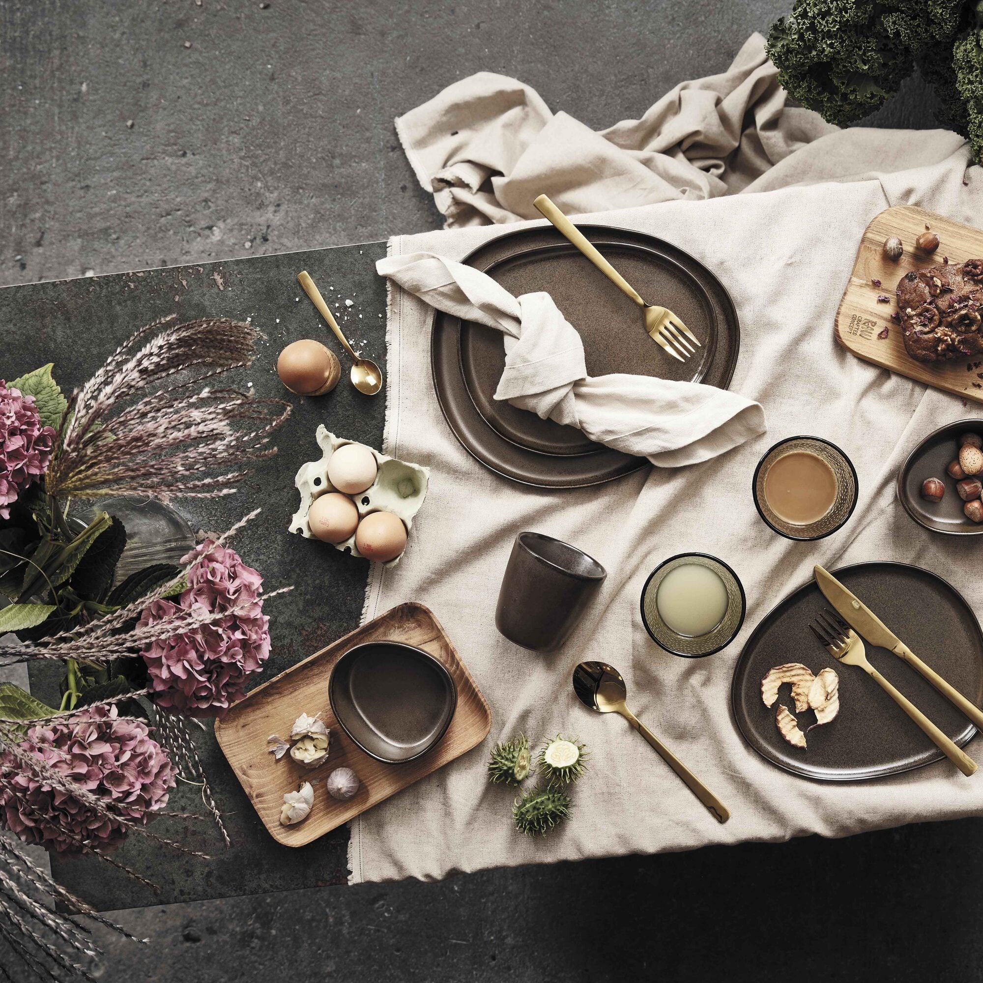 RAW rektangulær middagstallerken | Natural