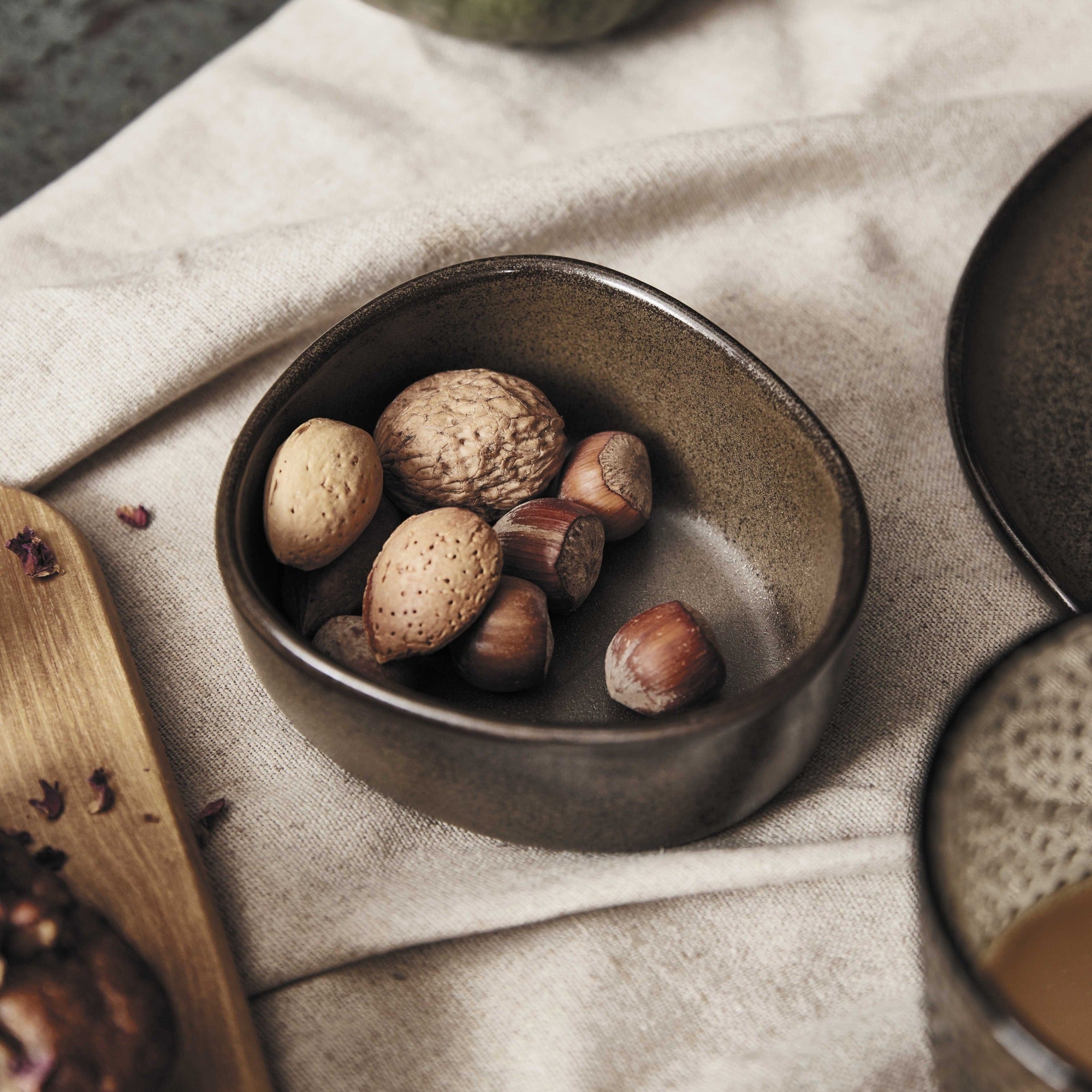 RAW Organic skål | Metallic Brown
