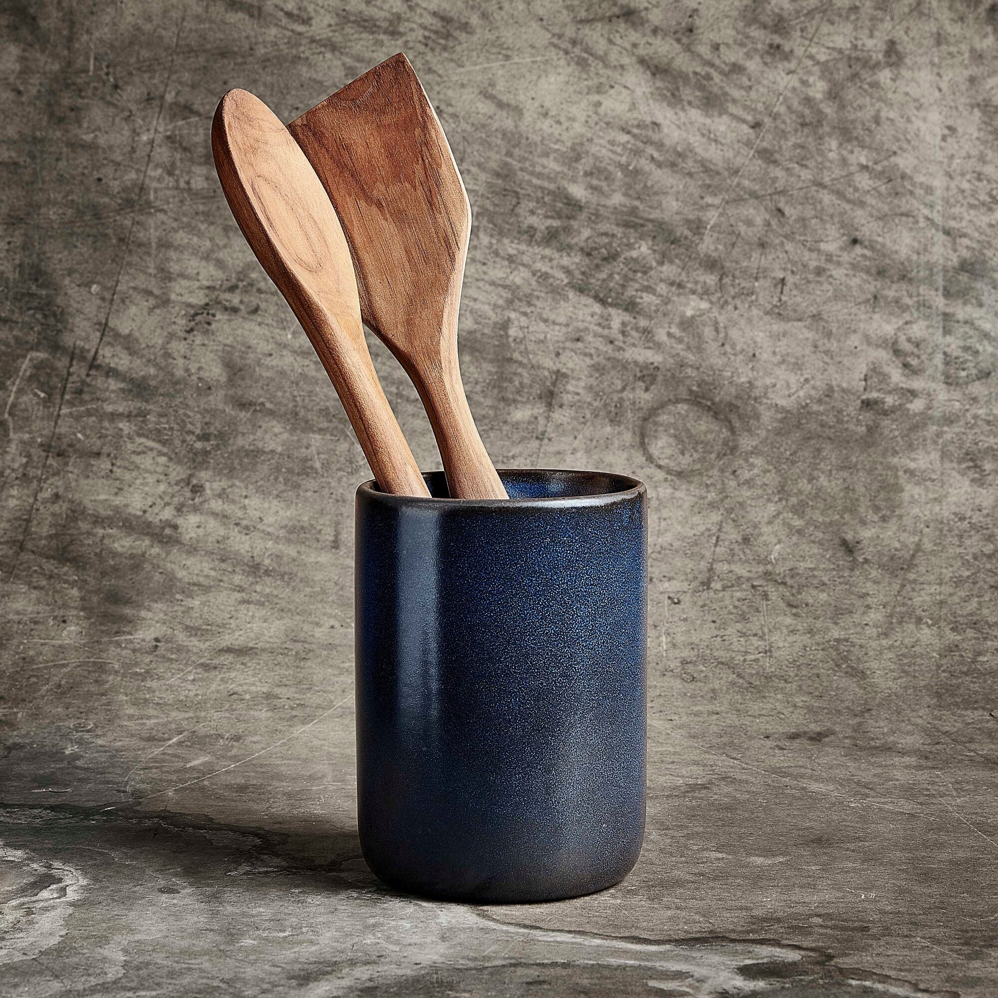 RAW opbevaringskrukke med palet og grydeske | Midnight Blue