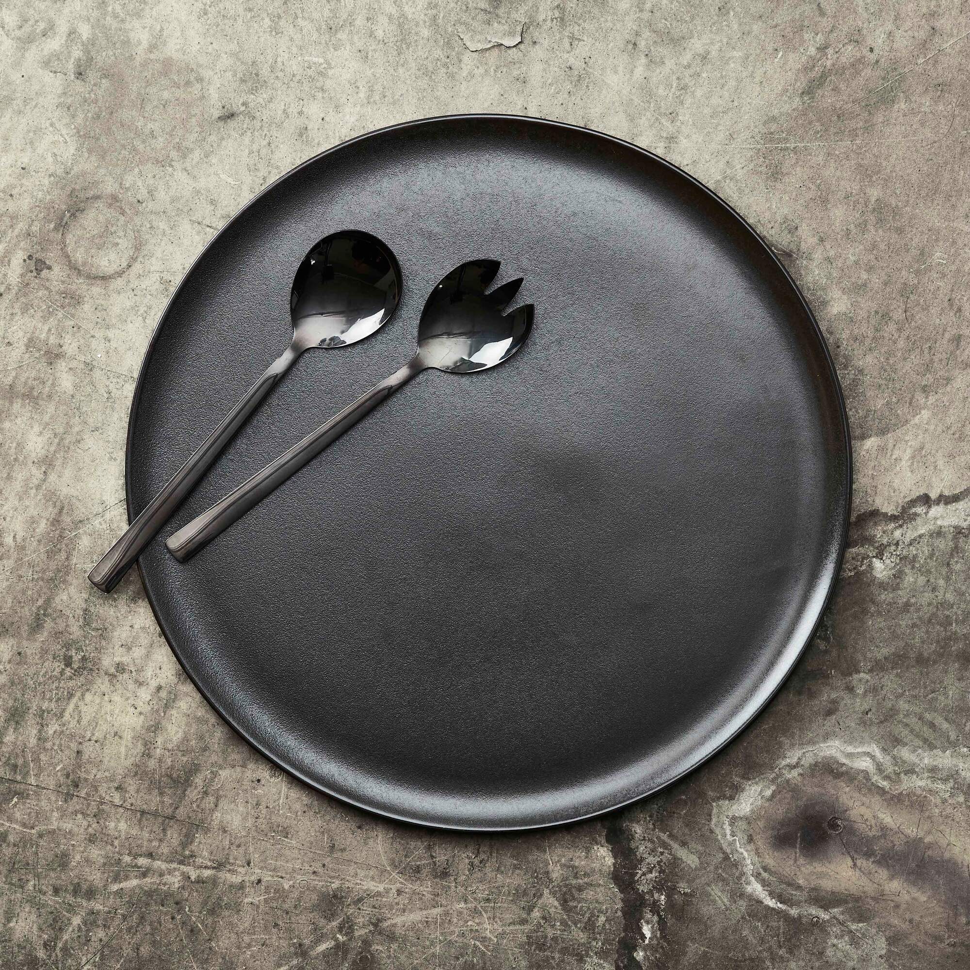 RAW rundt fad | Titanium Black
