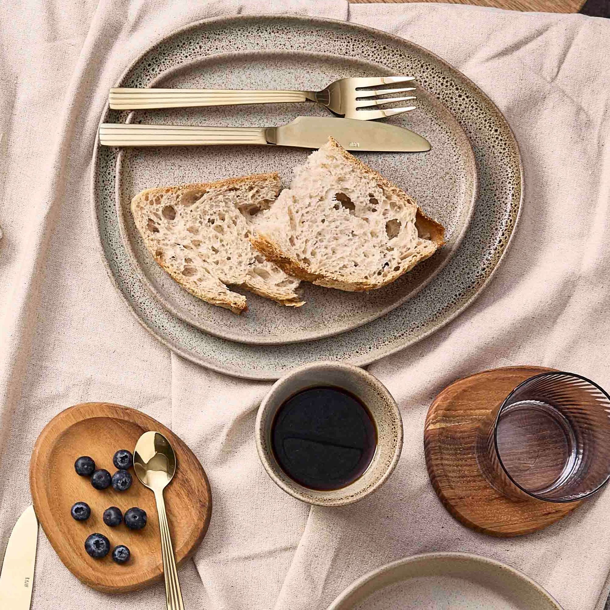 RAW Organic middagstallerken | Sandy Beige