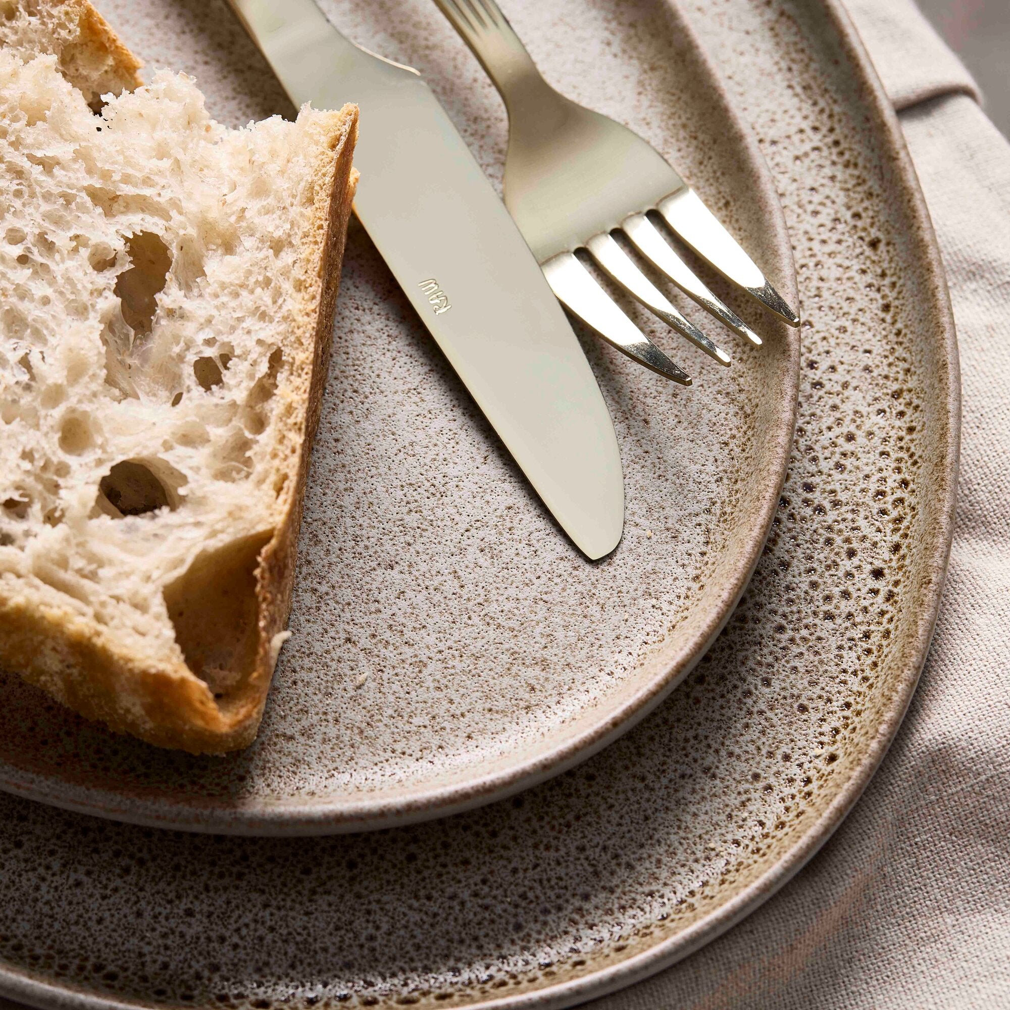 RAW Organic middagstallerken | Sandy Beige
