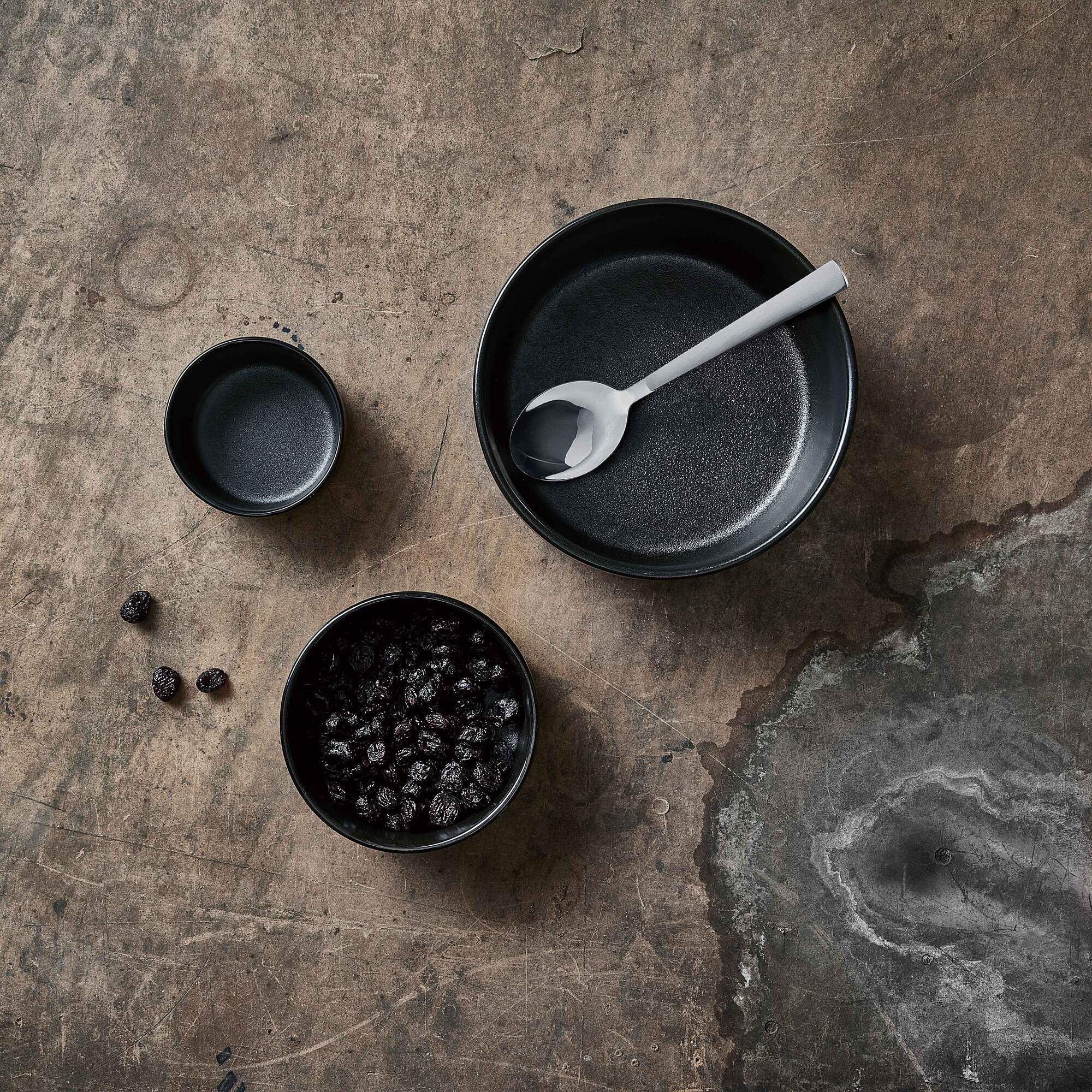 RAW skålesæt | Titanium Black