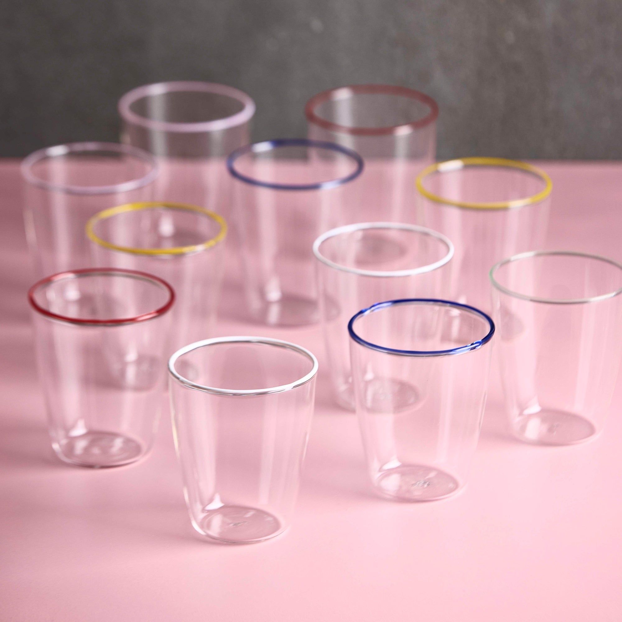 Art glas 6 stk. | Mix