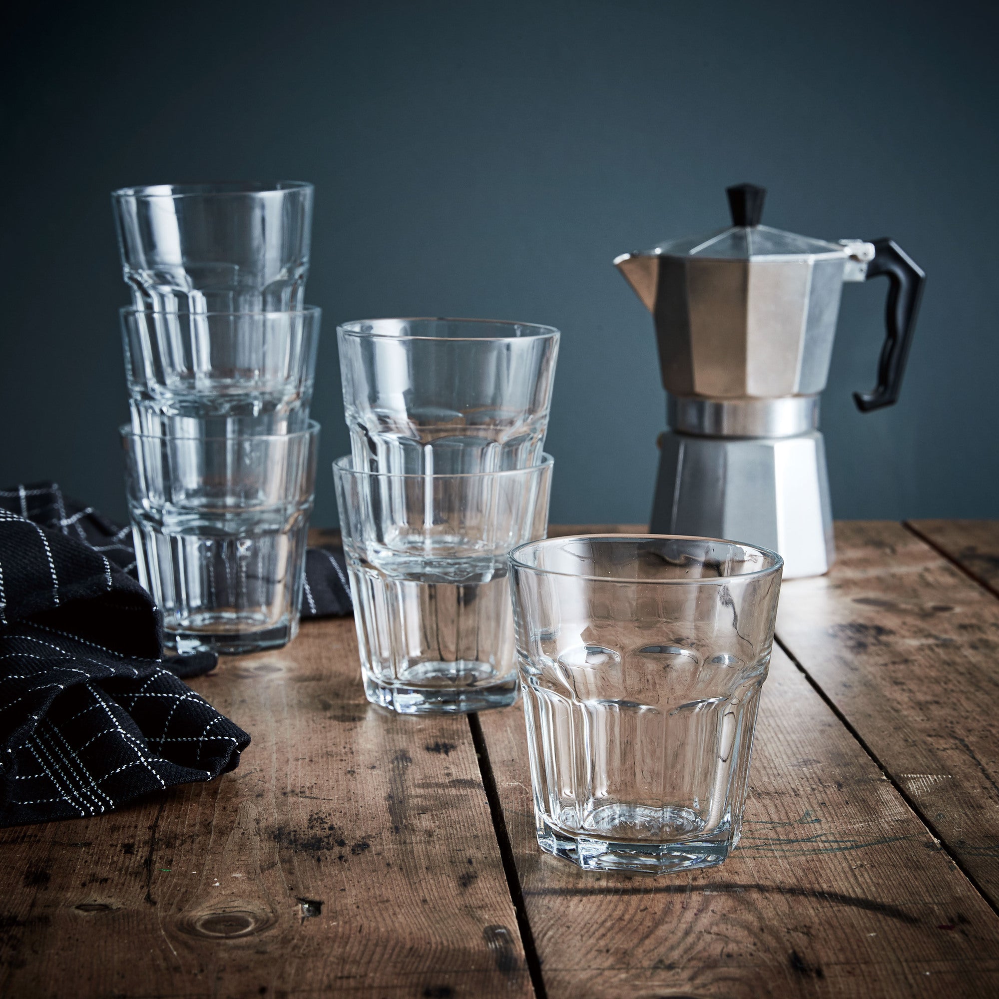 atelier granit 18 dele glassæt | Klar