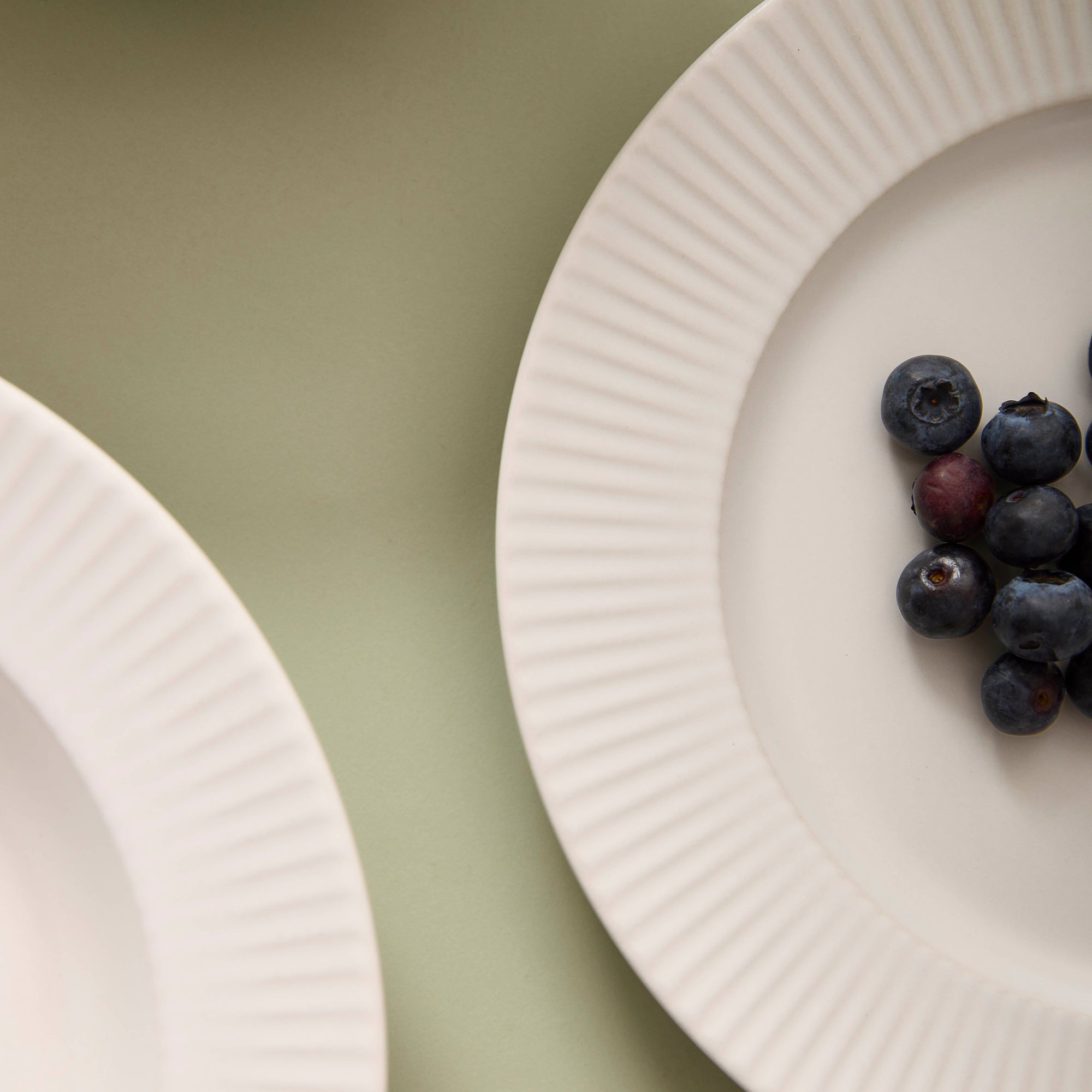 Groovy frokosttallerken | Creme Hvid