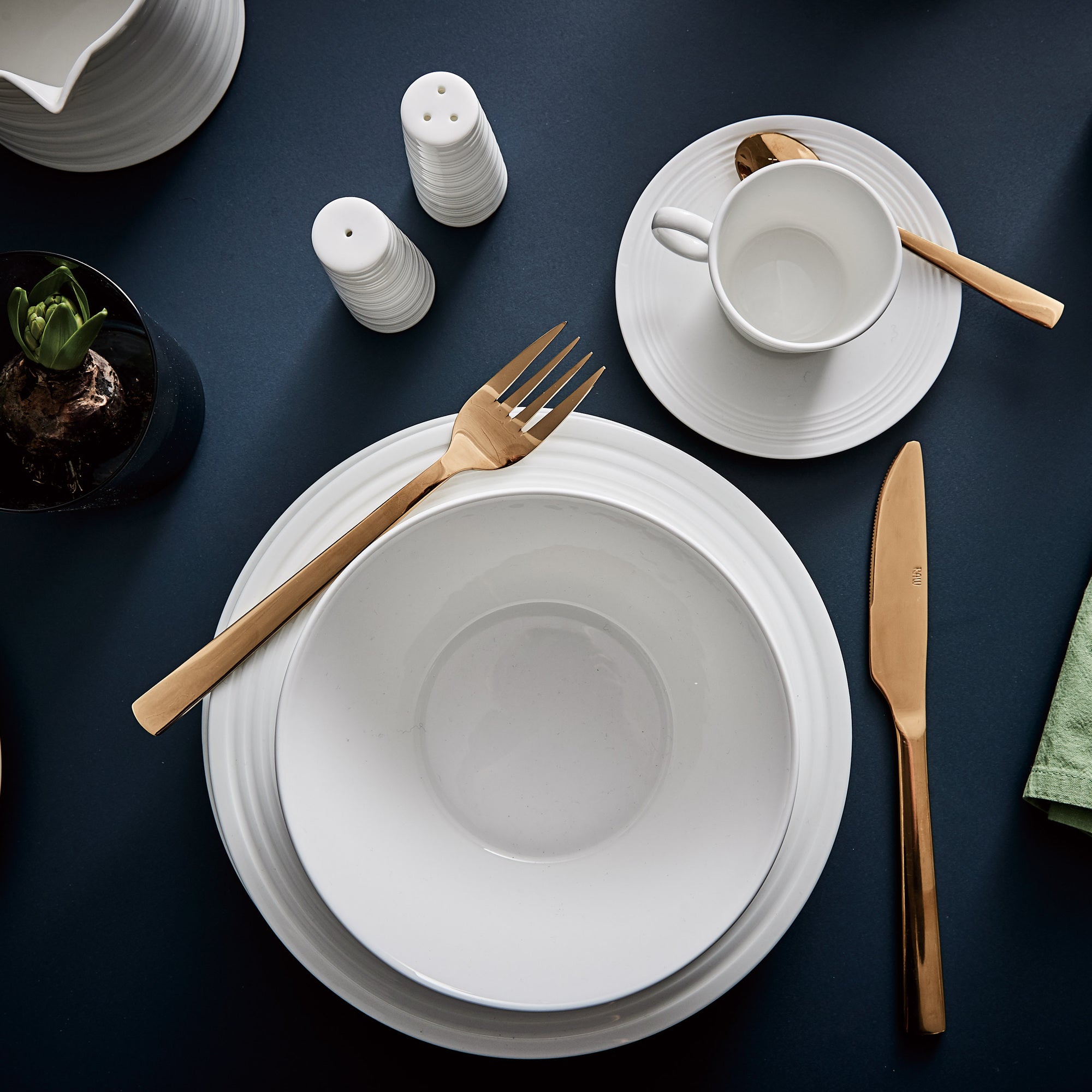 RAW gaffel 4 stk. | Guld
