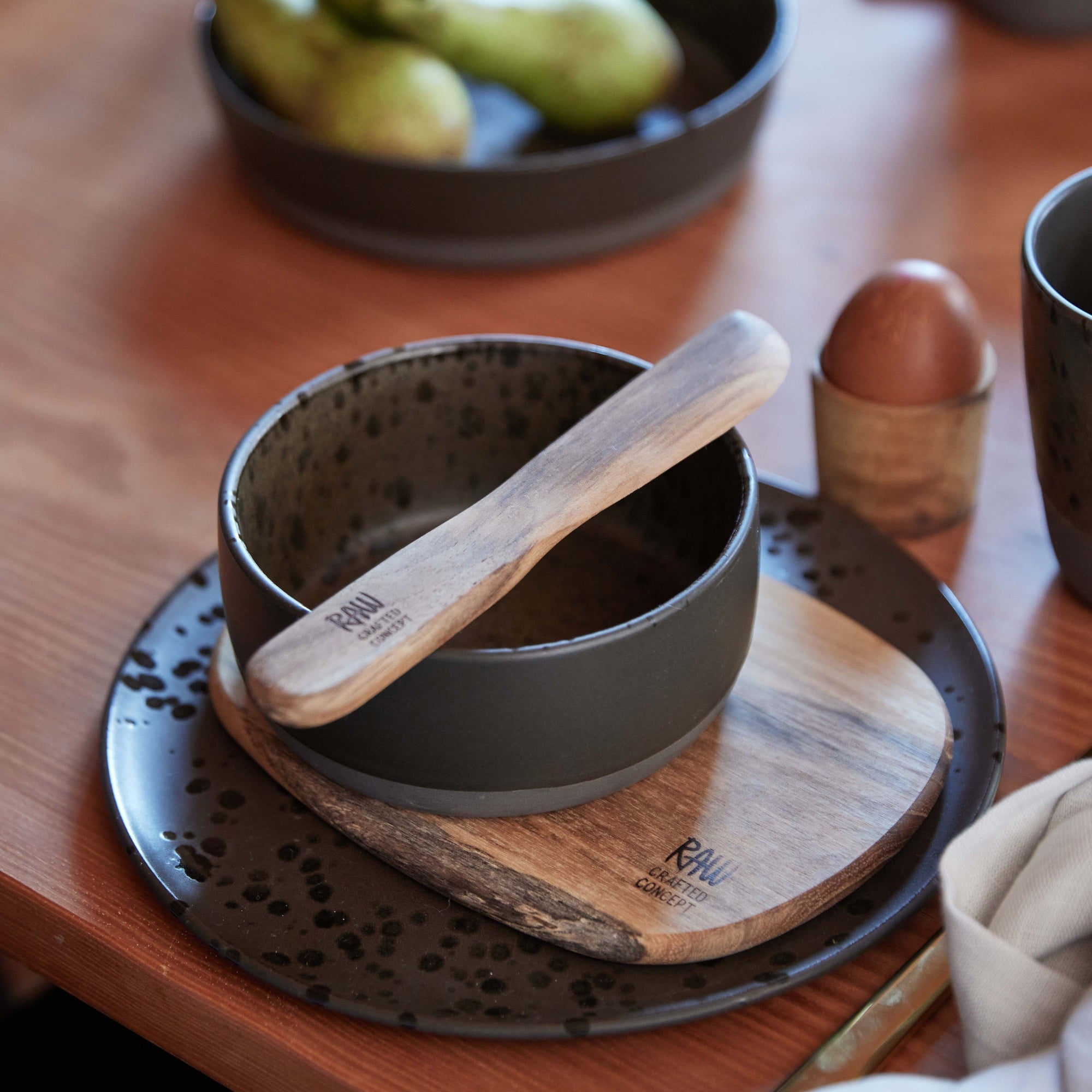 RAW suppetallerken  | Nordic Brown