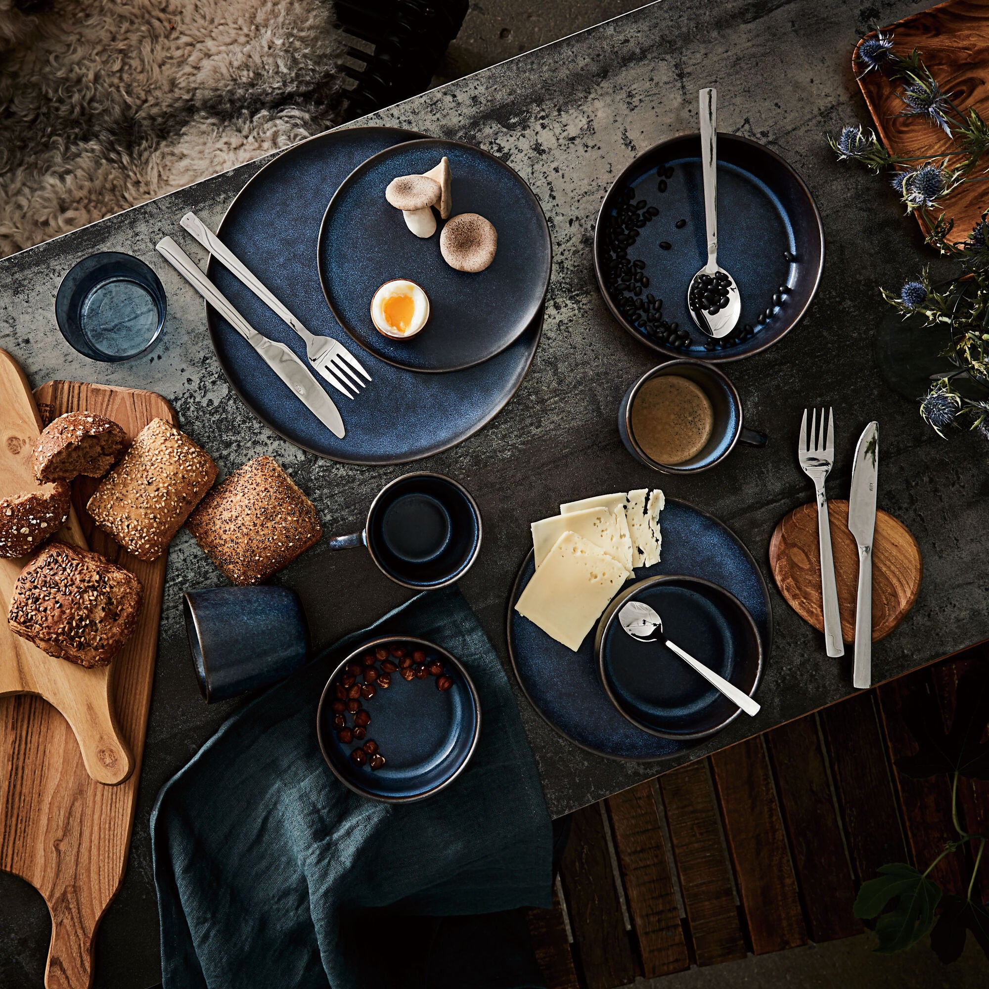 RAW krus uden hank | Midnight Blue