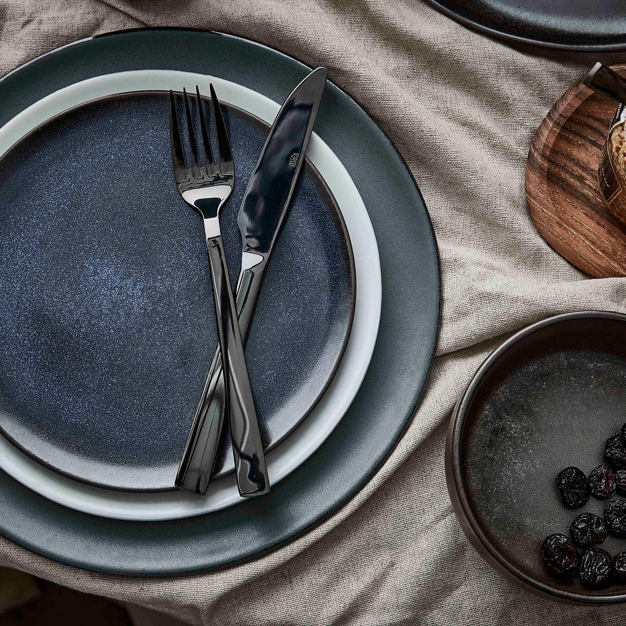 RAW desserttallerken | Midnight Blue