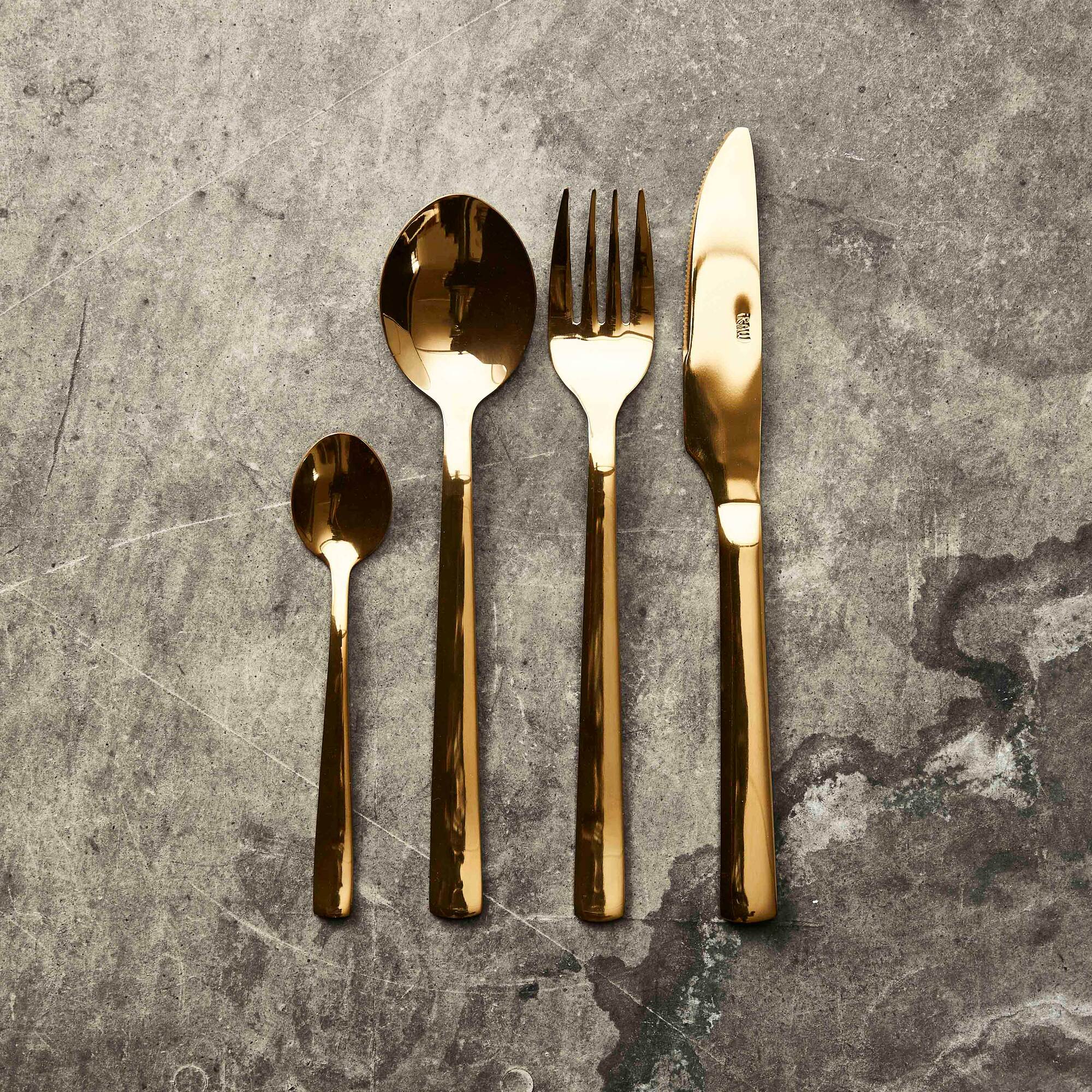 RAW bestiksæt 24 dele | Guld